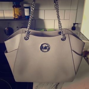 Michael Kors gray tote
